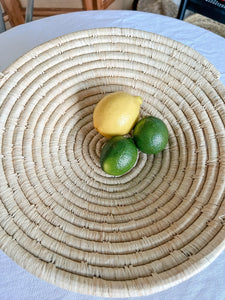 Handwoven Pedestal Bowl