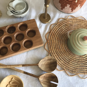 Set of Stoneware Measuring Cups