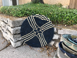 Load image into Gallery viewer, Navy Wall Basket - 21&quot;
