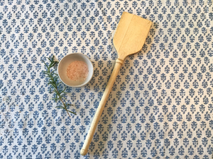 Set of Hand-Carved Wooden Cooking and Mixing Utensils