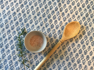 Set of Hand-Carved Wooden Cooking and Mixing Utensils