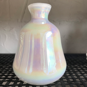 Opalescent Bud Vases - Set of 2