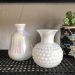 Load image into Gallery viewer, Opalescent Bud Vases - Set of 2
